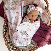 Snuggle Hunny Alice’s Tea Party Organic Muslin Wrap
