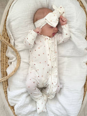 Elke & Indigo Bamboo/Organic Cotton Oakleigh Onesie - Audrey