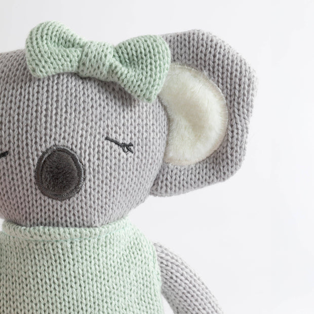 Living Textiles Knitted Animal Toy- Kimmy the Koala
