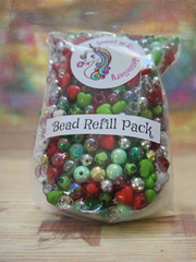 Sweet As Sugar Jewellery Bead Refill Pack - Christmas