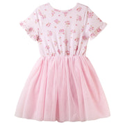 Designer Kidz Bella Floral S/S Tutu Dress