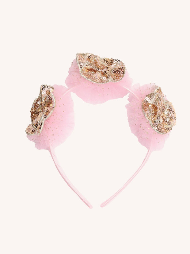 Fleur Harris Regal Headband - Pink Lavender
