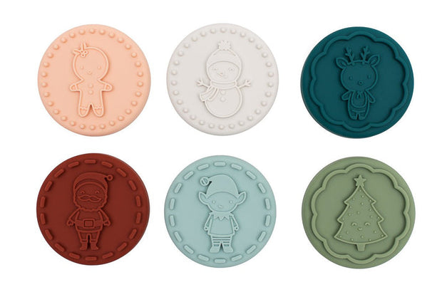 We Might Be Tiny Cookie Stamps - Christmas Stampies