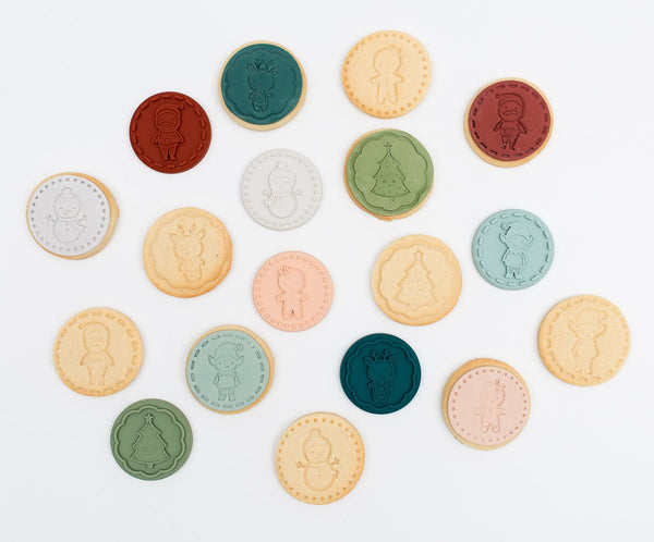 We Might Be Tiny Cookie Stamps - Christmas Stampies