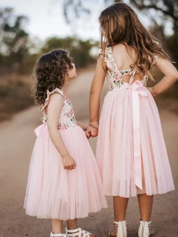 A Little Lacey Audrey Rose Girls Tulle Dress