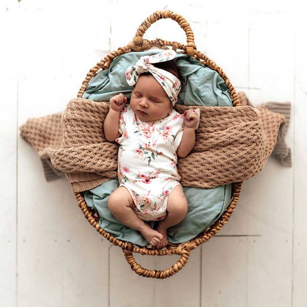 Snuggle Hunny Camille Short Sleeve Organic Bodysuit
