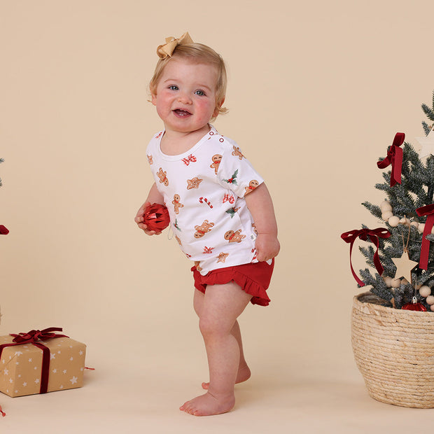 Snuggle Hunny Gingerbread Organic T-Shirt