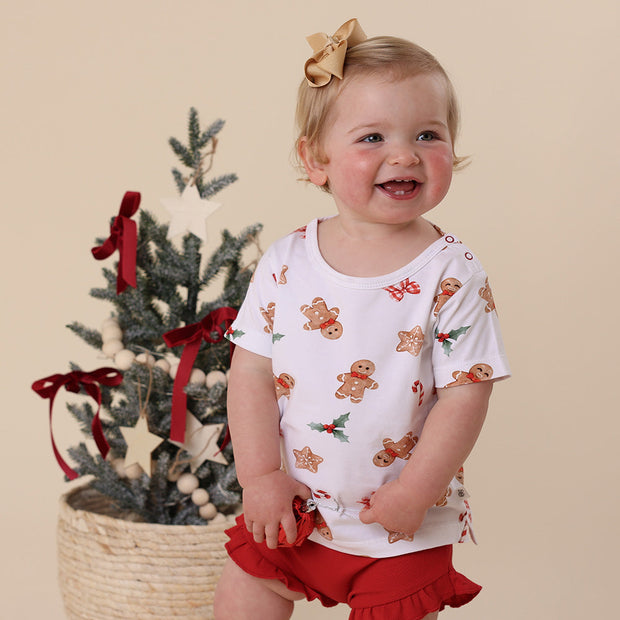 Snuggle Hunny Gingerbread Organic T-Shirt