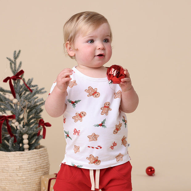 Snuggle Hunny Gingerbread Organic T-Shirt