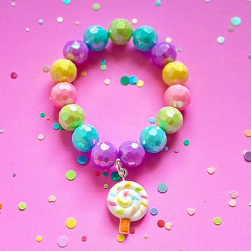 Sweet As Sugar Jewellery Rainbow Bracelet Matching Unicorn Necklace