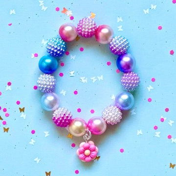Sweet As Sugar Jewellery Beaded Bracelet matches Butterfly Necklace