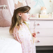 Alimrose Tulle Star Cape – Blush