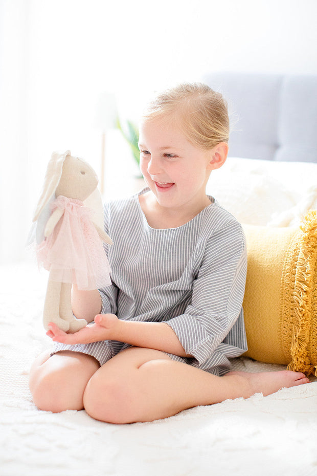 Alimrose Mini Angel Bunny 27cm Pink