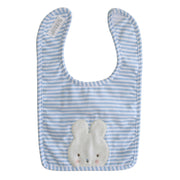 Alimrose Bib - Easter - Baby Bunny - Blue