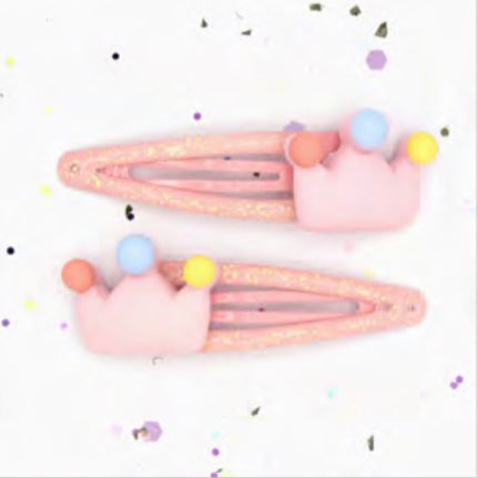 Lauren Hinkley / Mon Coco / Hair Clips - Princess Crown
