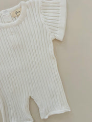 Petite & Co Ribbed Playsuit