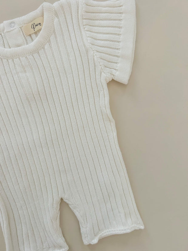 Petite & Co Ribbed Playsuit
