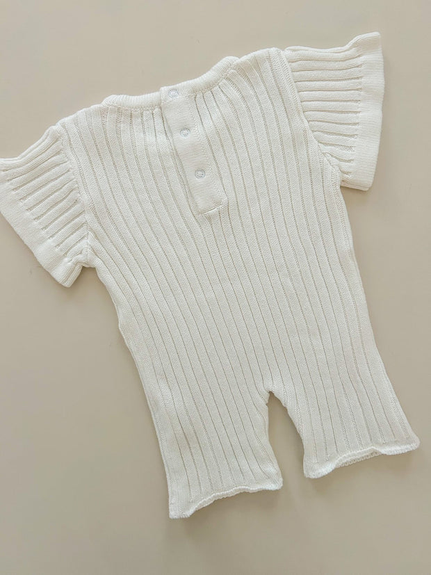 Petite & Co Ribbed Playsuit