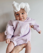 Petite & Co Bubble Romper - Bright Lilac