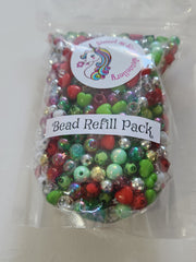 Sweet As Sugar Jewellery Bead Refill Pack - Christmas