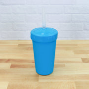 Re-Play Straw Cup with Reusable Straw -Sky Blue