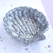 Lauren Hinkley Australia Trinket Dish - Silver Sparkle Shell