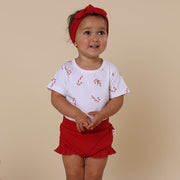 Snuggle Hunny Candy Cane Christmas Organic T-Shirt