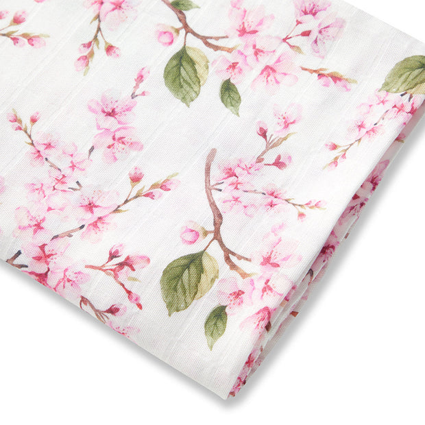 Snuggle Hunny Organic Muslin Wrap - Cherry Blossom
