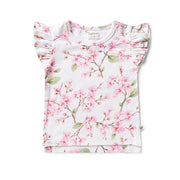 Snuggle Hunny Organic T-Shirt - Cherry Blossom