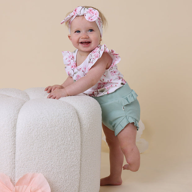 Snuggle Hunny Organic T-Shirt - Cherry Blossom
