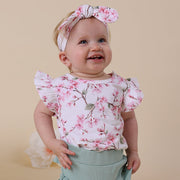 Snuggle Hunny Organic T-Shirt - Cherry Blossom