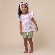 Snuggle Hunny Organic T-Shirt - Cherry Blossom