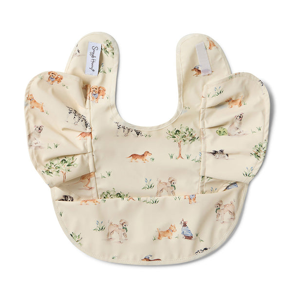 Snuggle Hunny Frill Snuggle Bib - Dog Park