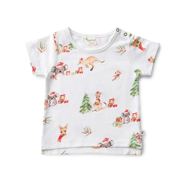 Snuggle Hunny Organic T-Shirt - Christmas - Kangas & Koalas