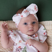 Snuggle Hunny Organic Topknot - Christmas Kangas & Koalas