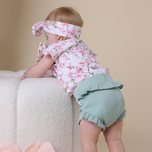 Snuggle Hunny Organic Bloomers Sage