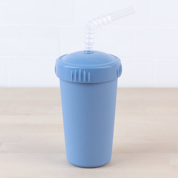 Re-Play Straw Cup with Reusable Straw - Denim