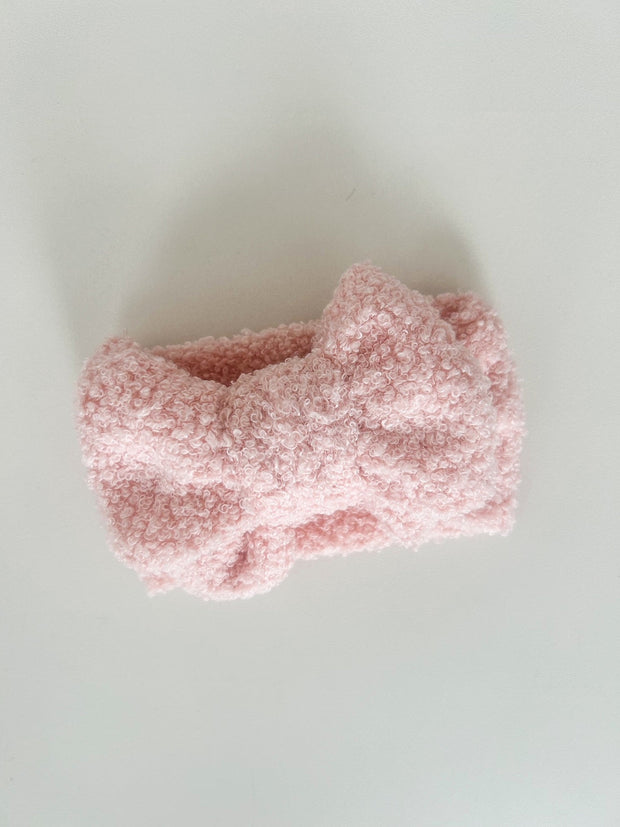 Petite & Co Teddy Bow - Pink