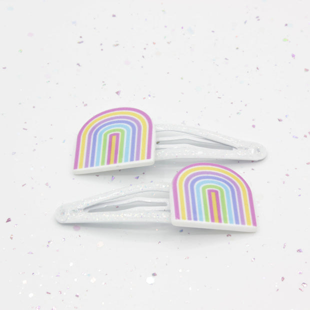 Lauren Hinkley - Mon Coco - Rainbow Hair Clips