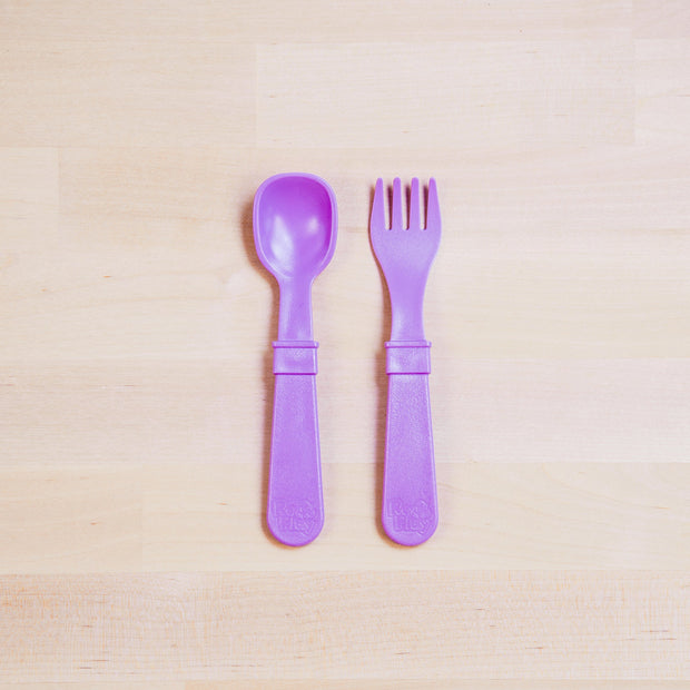 Re-Play Forks and Spoons - Purple