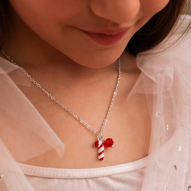 Lauren Hinkley Australia Christmas Candy Cane Necklace