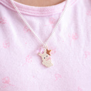 Lauren Hinkley Australia Easter Floral Dreams Bunny Necklace