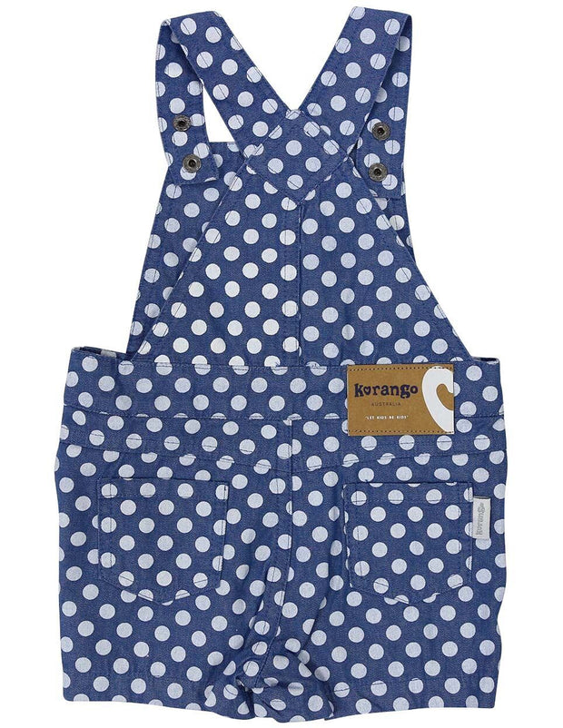 Korango Girls Heart Playsuit Dark Denim