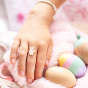Lauren Hinkley Australia Easter Adjustable Floral Dreams Bunny Ring
