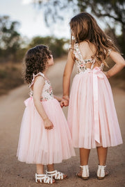 A Little Lacey Audrey Rose Girls Tulle Dress