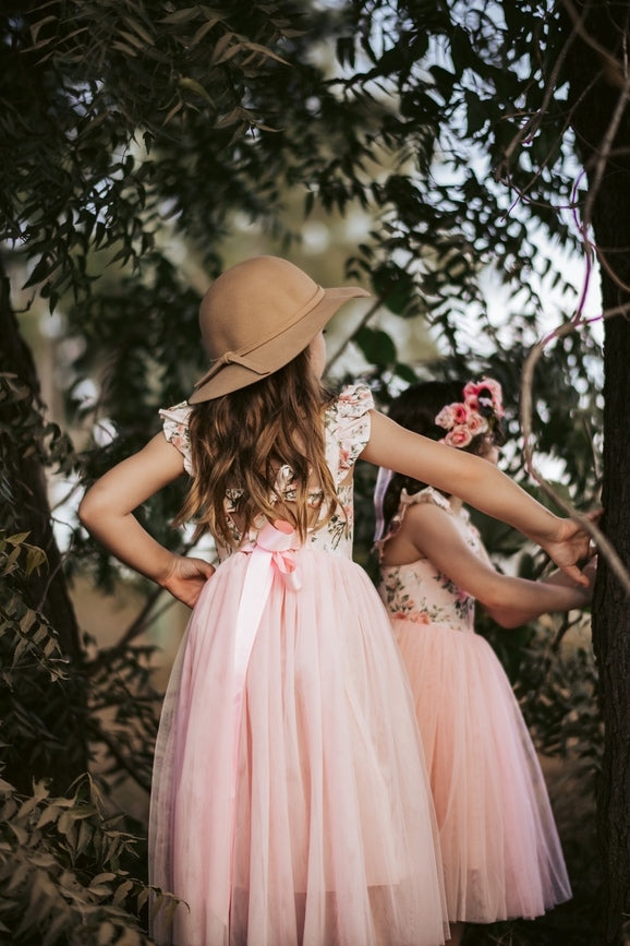 A Little Lacey Audrey Rose Girls Tulle Dress