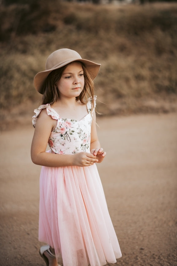 A Little Lacey Audrey Rose Girls Tulle Dress