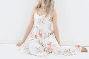 A Little Lacey Lola Floral High Low Girls Dress