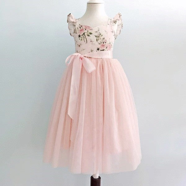 A Little Lacey Audrey Rose Girls Tulle Dress