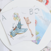 Adored Illustrations Flash Cards - The Incredible ABC